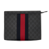 GG Supreme Web Clutch, front view